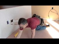 5. Install the cabinets