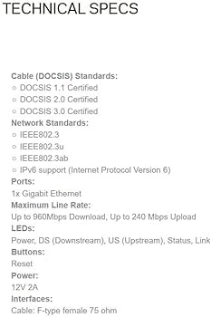 Linksys CM3024