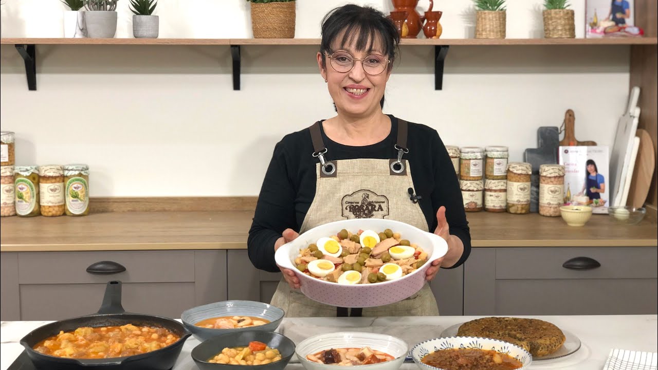 Receta de Pochas con Chorizo - Canal de Youtube 4