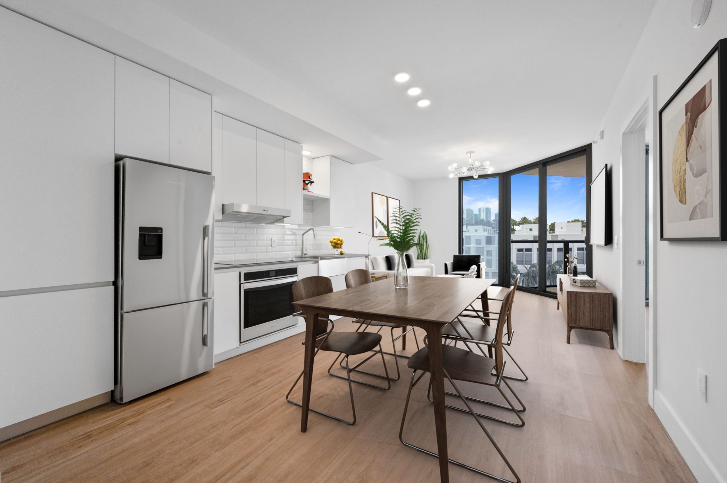Luxury High-Rise Apartment