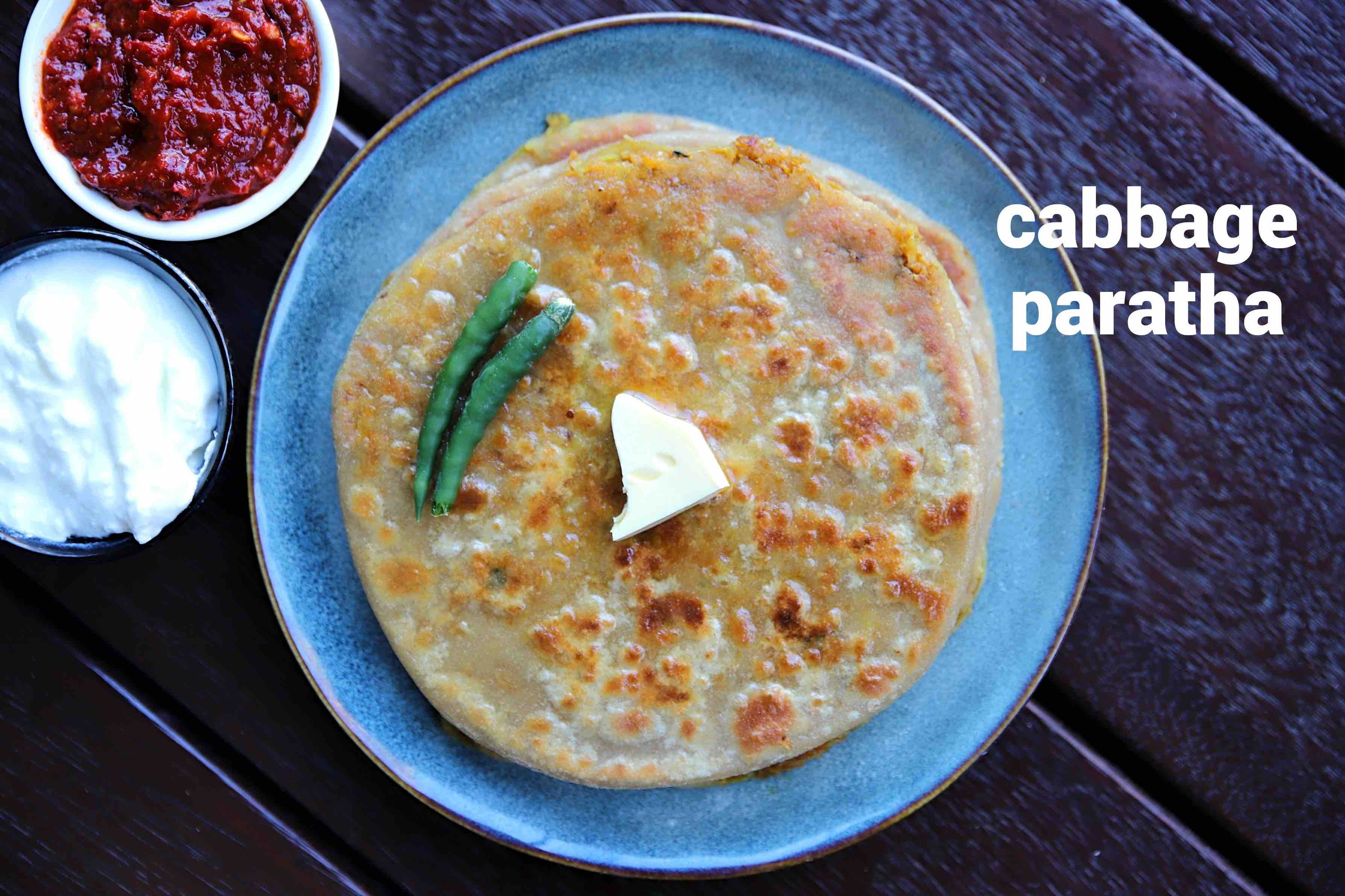 Cabbage Paratha
