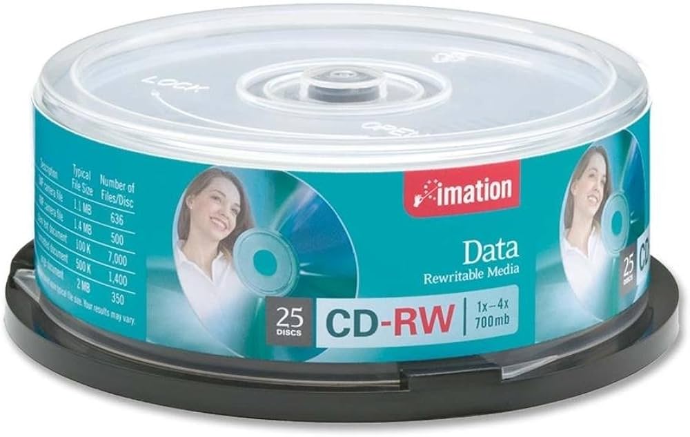 Imation CD-RW 700MB 4X-12X High-Speed Rewritable Discs