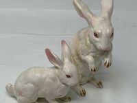 Ceramic Rabbit Figurine