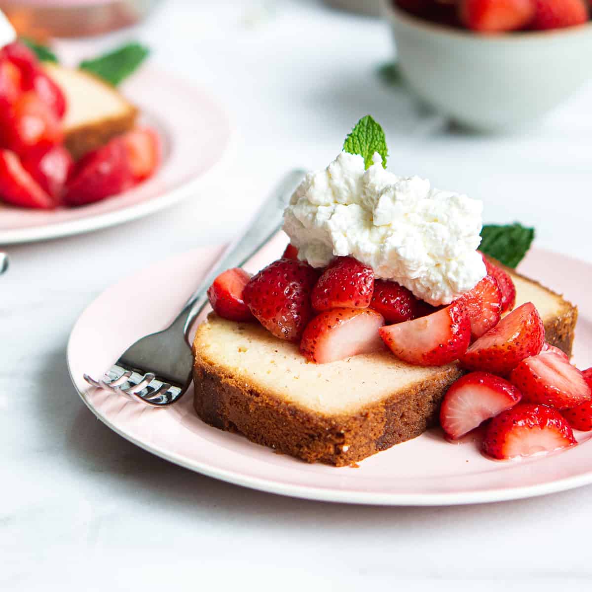 Strawberry Champagne Shortcake