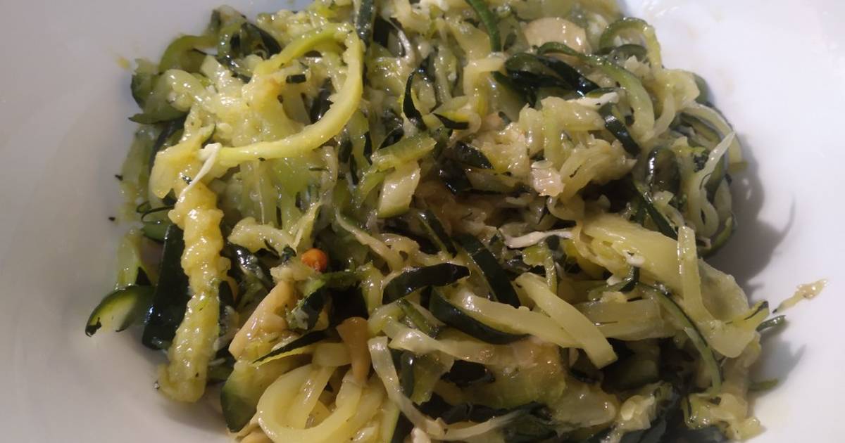 Cacio e Pepe con calabacín