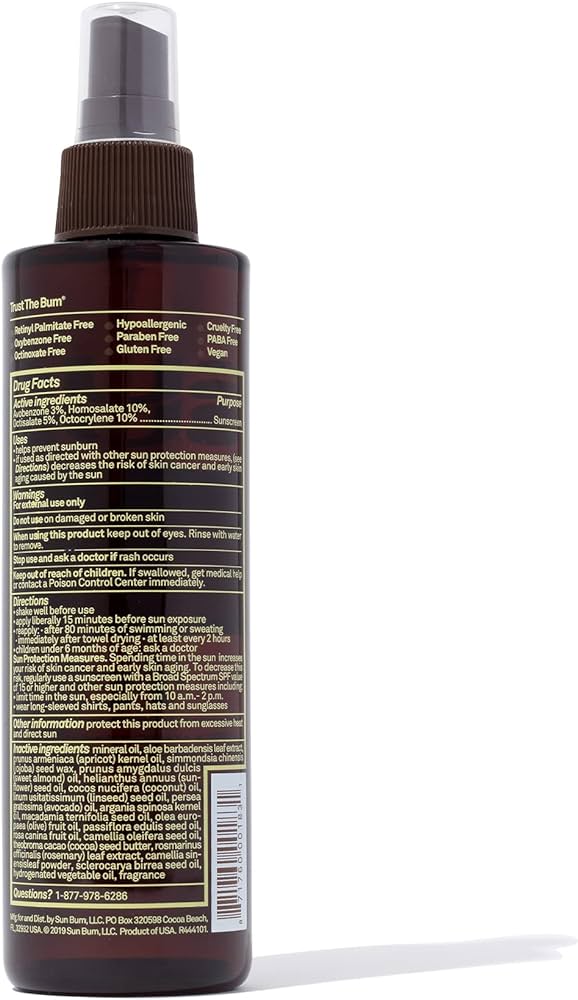 Sun Bum Moisturizing Tanning Oil