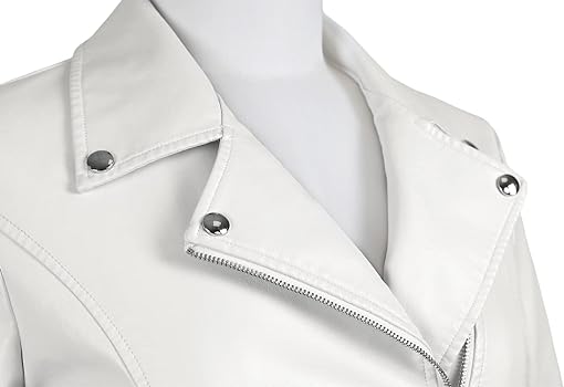 9. Tanming Women's Faux Leather Biker Jacket
