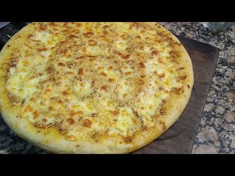 Pizza Marinara con Thermomix y masa de maíz