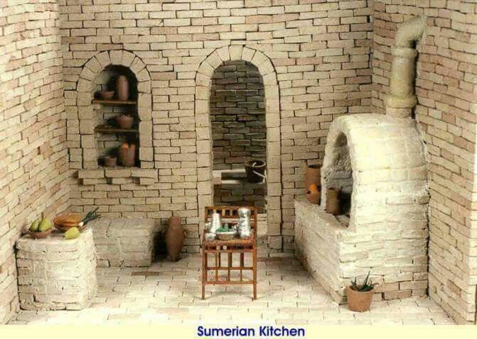 Ancient Mesopotamian Kitchen