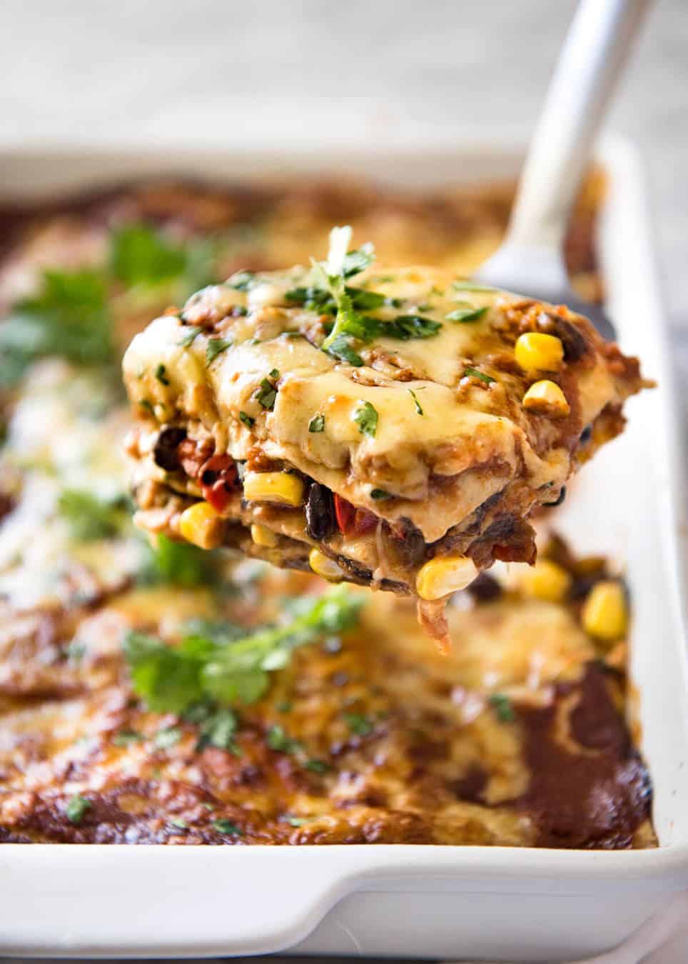 Mexican Veggie Lasagna