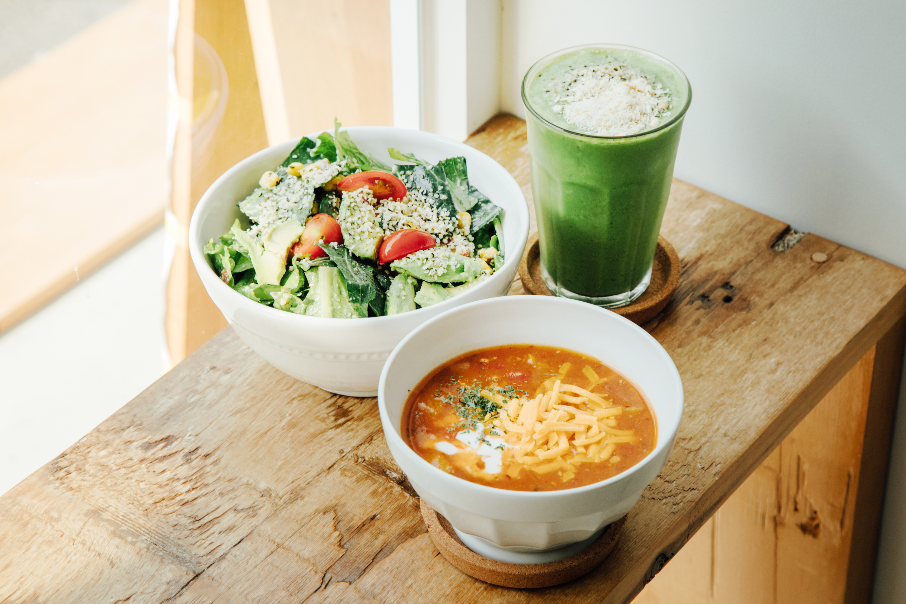 Quinoa Salad at Salad Bar