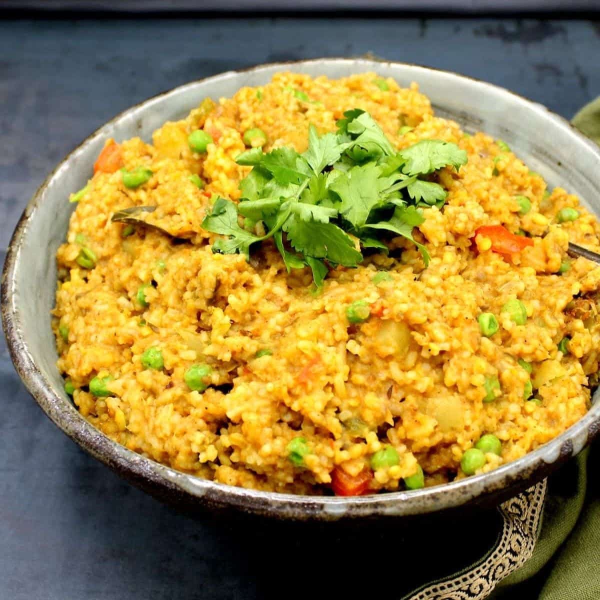 Coconut Masala Khichdi