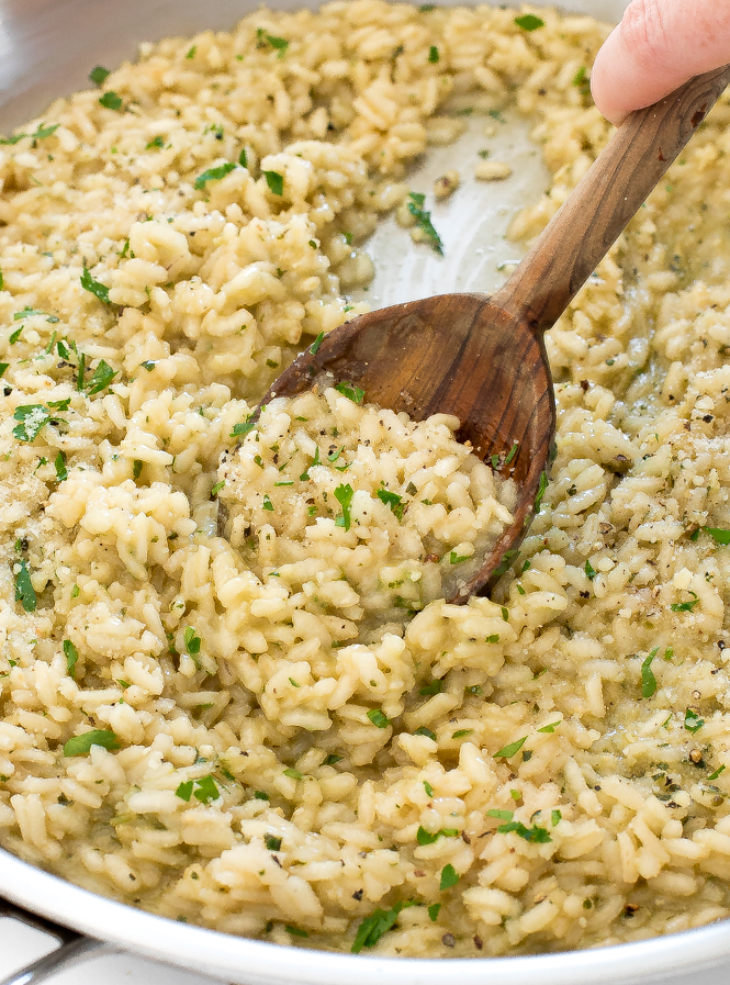 Risotto con Pesto Genovese