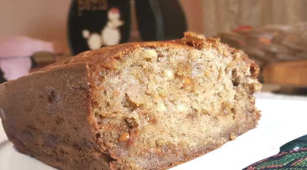 Spiced Caramel Banana Cake