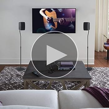 Sanus Adjustable Height Speaker Stand