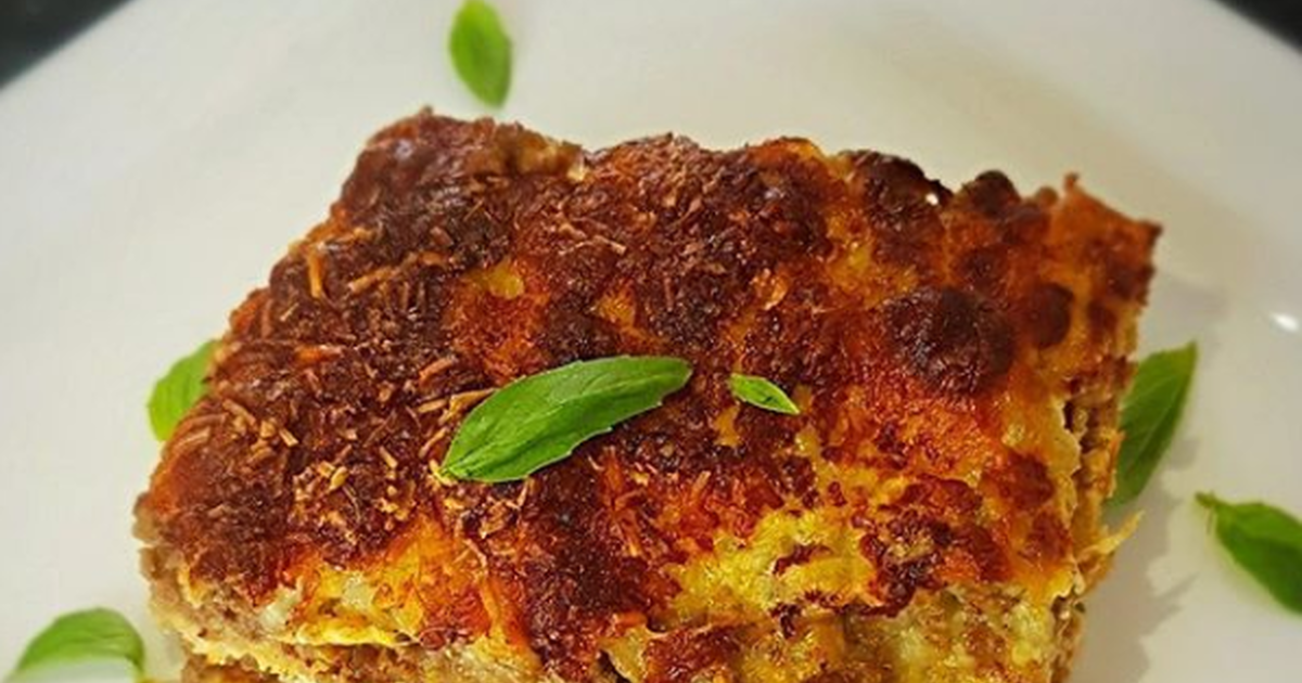 Pizza de ricotta y espinacas con masa de pan pita