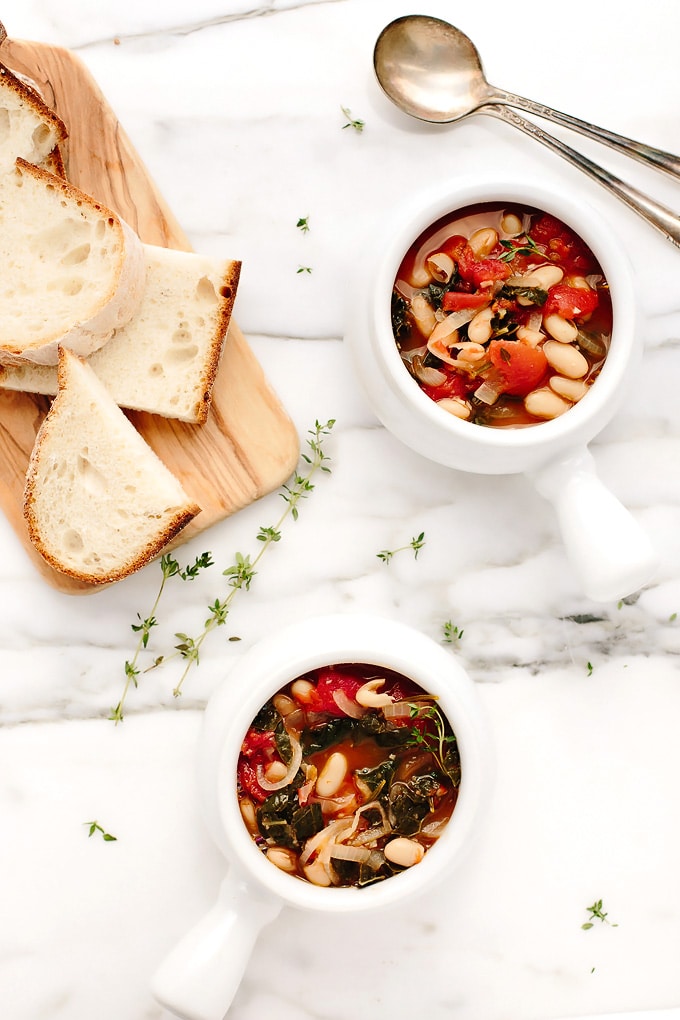 5. Tuscan White Bean and Kale Stew