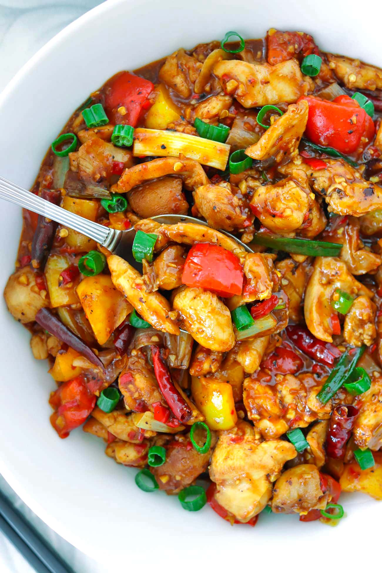 Chilli Chicken with Black Bean Sauce