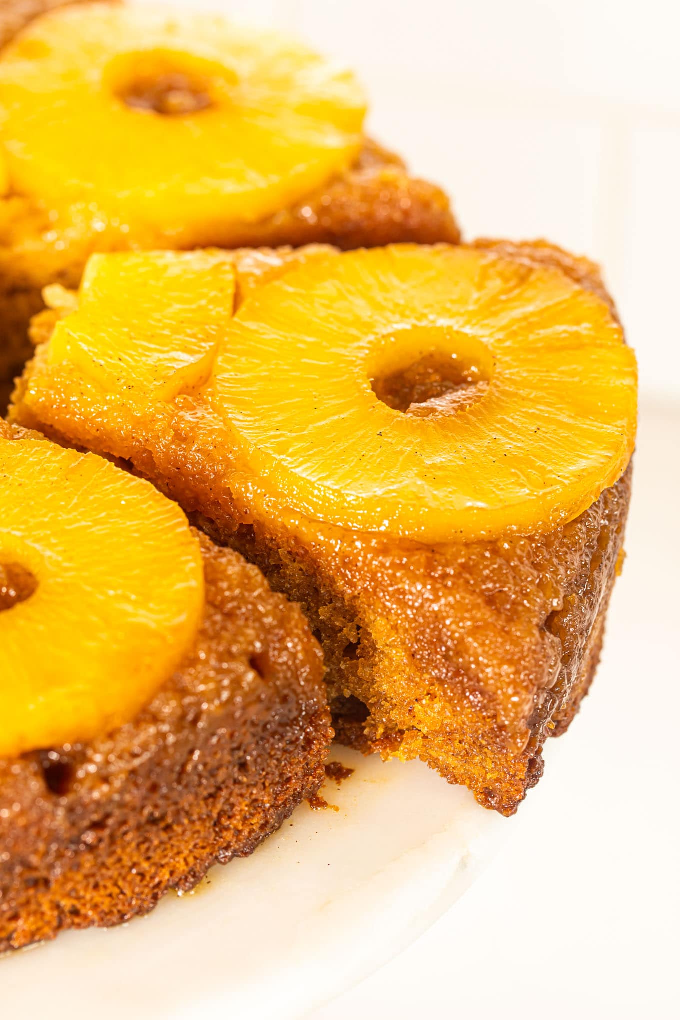 Pineapple Upside-Down Cake with Bourbon