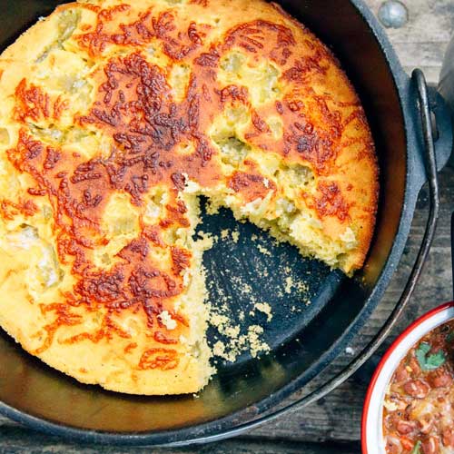 Dutch Oven Cornbread