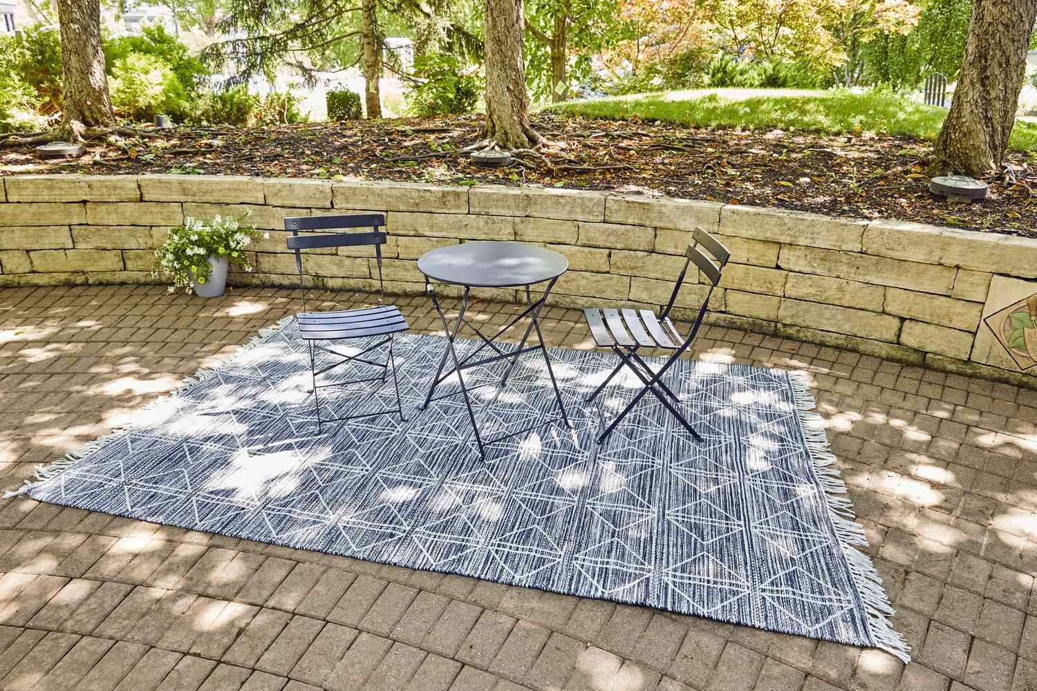 Durable Patio Rug - All-Weather Performance