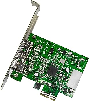 StarTech.com 3 Port 2b 1a 1394a PCI Express FireWire Card Adapter