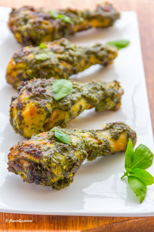 Pesto Chicken Drumsticks