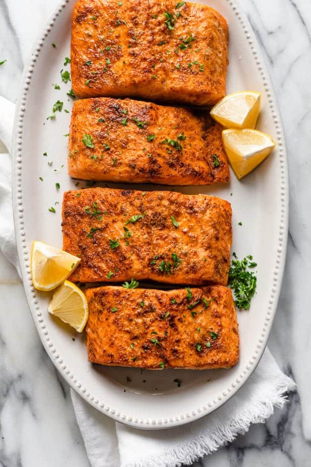 Air Fryer Salmon
