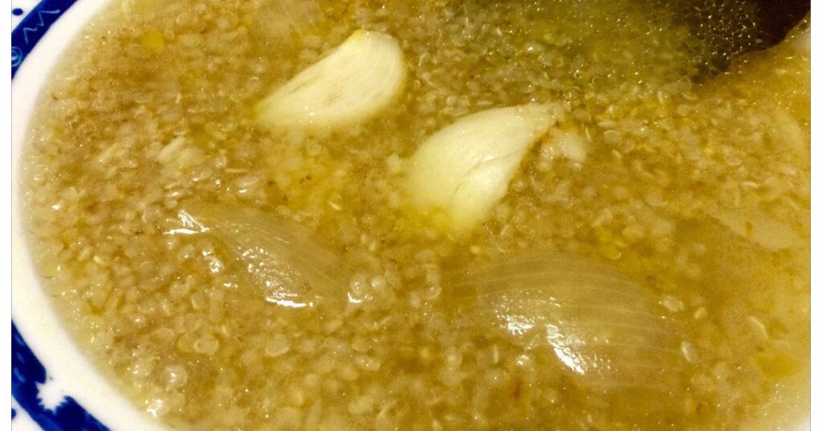 Sopa de pescado con quinoa