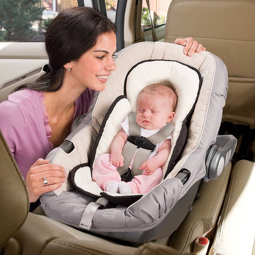 5. Summer Infant Snuzzler Infant Support for Car Seats