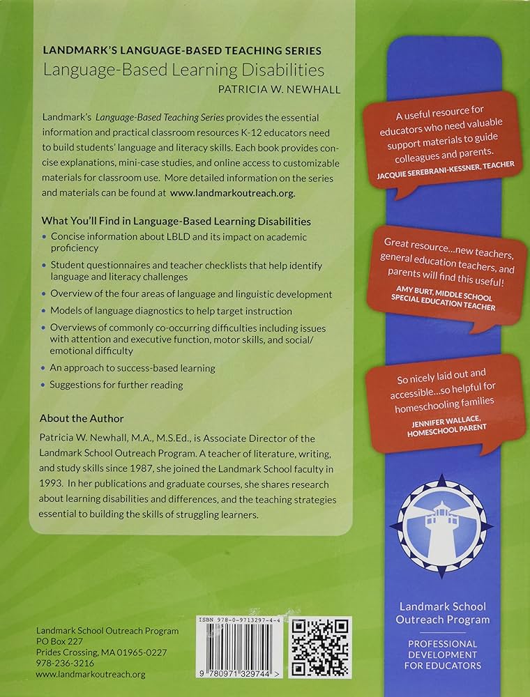 Teaching Strategies for Students with Language-Based Learning Disabilities