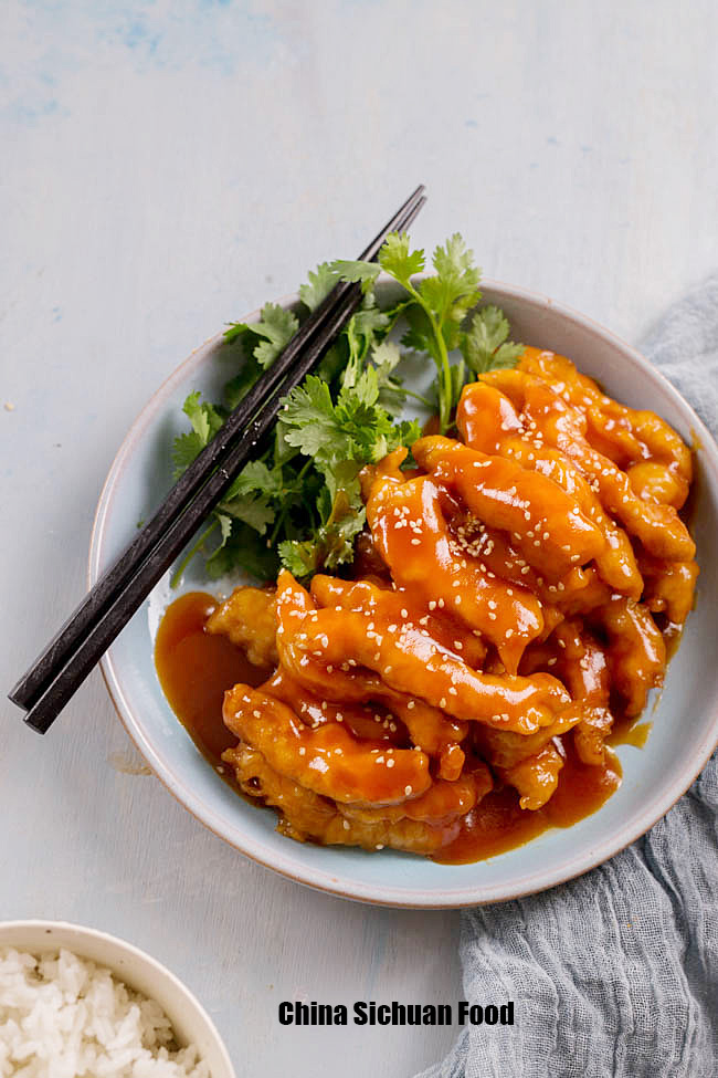 Sesame Sweet and Sour Chicken