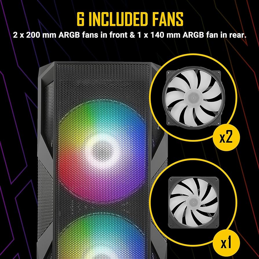 Antec NX800, Mid Tower ATX Gaming Case