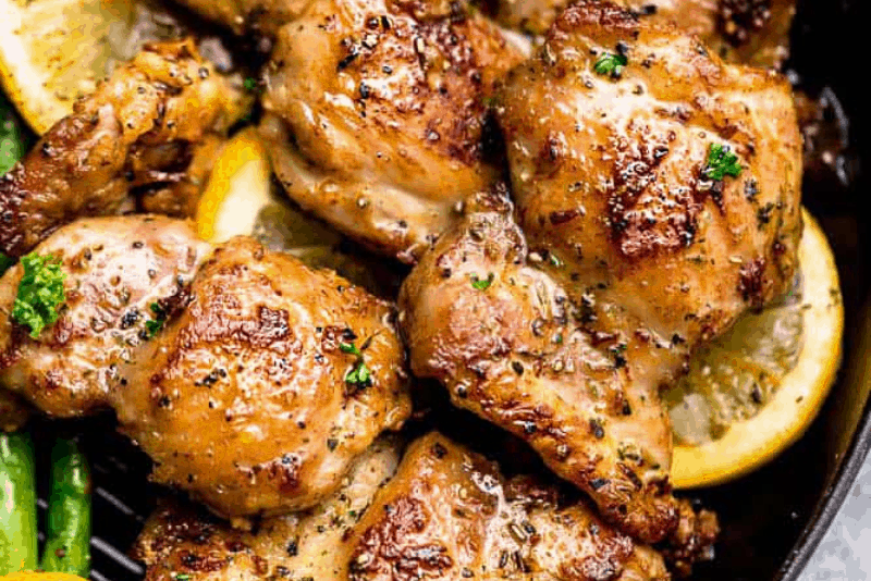 Instant Pot Lemon Garlic Chicken