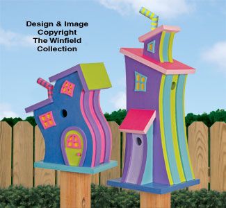 Whimsical Cottage Birdhouse