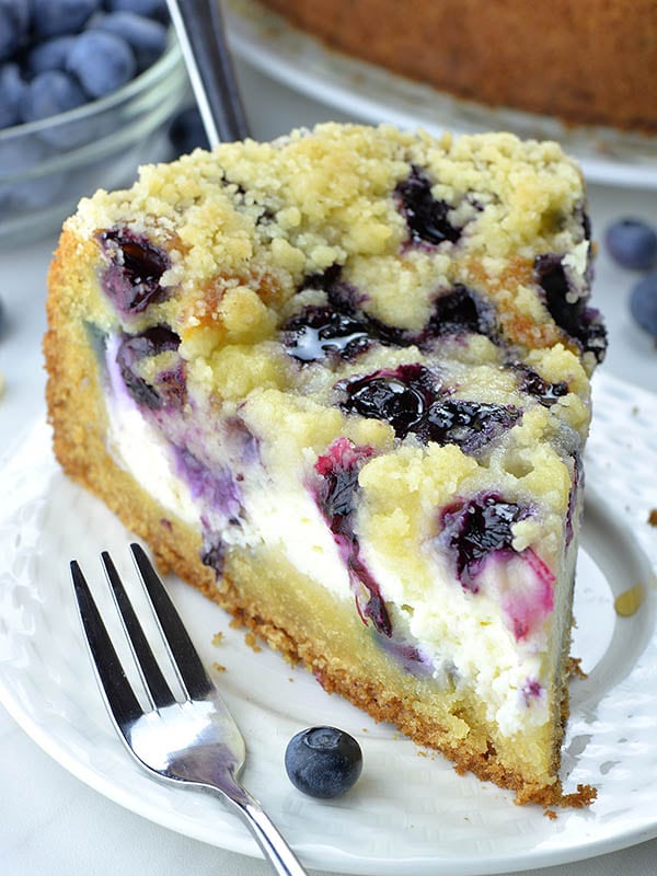 Blueberry Cream Cheese Coffee Cake