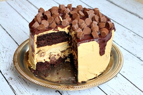 Peanut Butter Chocolate Cheesecake