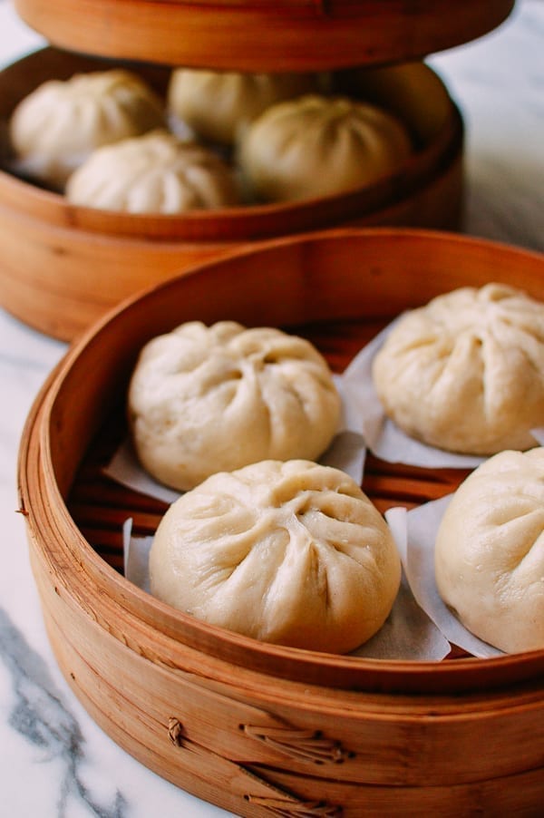 Shrimp and Chive Steamed Buns