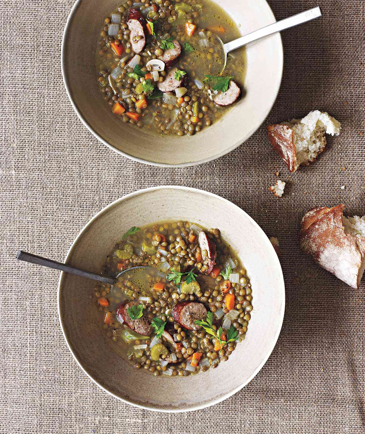 Kielbasa and Lentil Stew