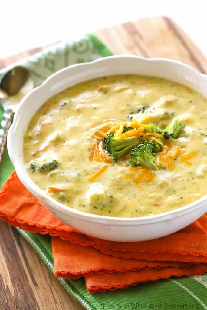 Broccoli Cheddar Soup