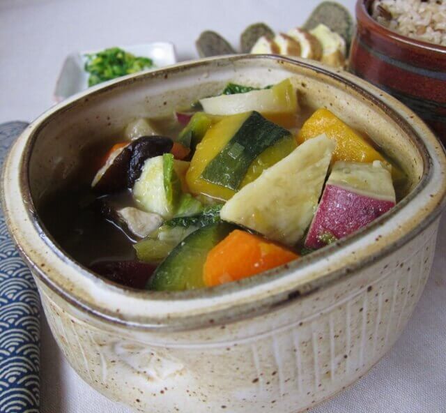 9. Japanese Miso Vegetable Stew