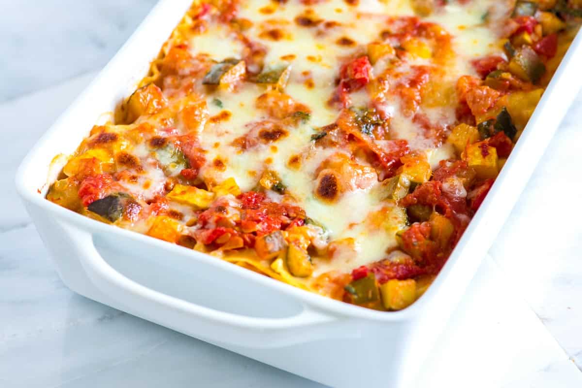 Asian-Inspired Veggie Lasagna