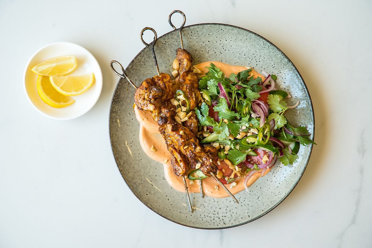 Butter Chicken Salad