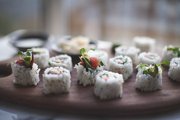 Carrot and Daikon Roll