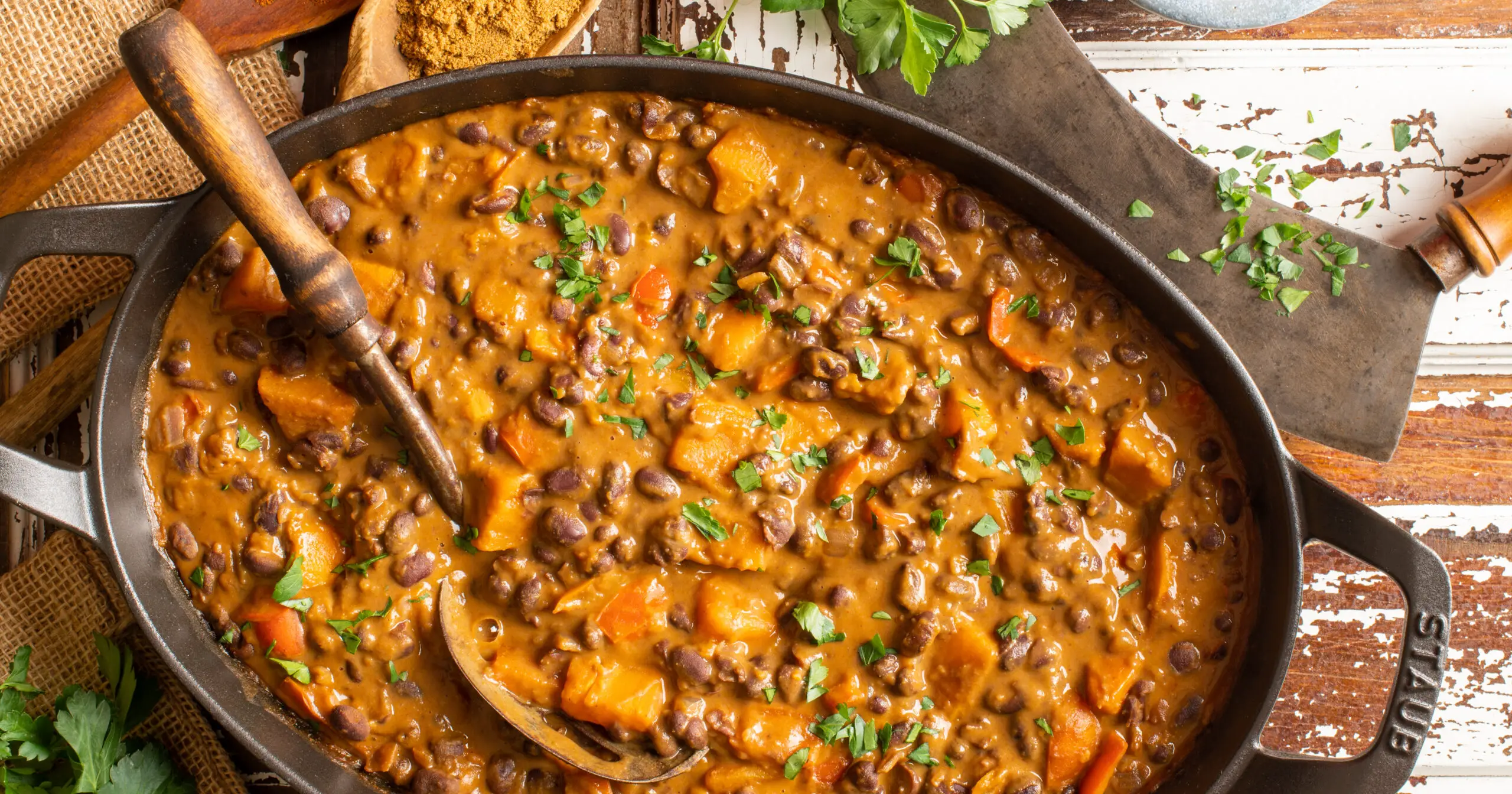 Sweet Potato and Black Bean Stew