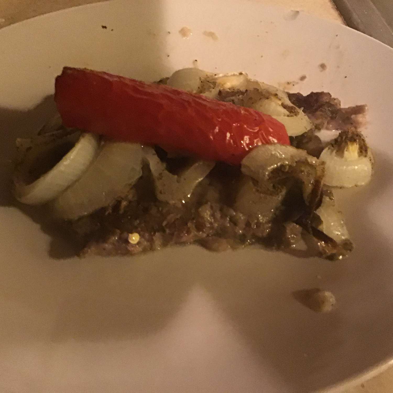 Cube Steak with Peppers and Onions