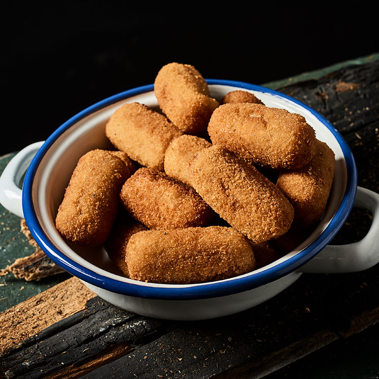 Croquetas de pollo con hierbas aromáticas
