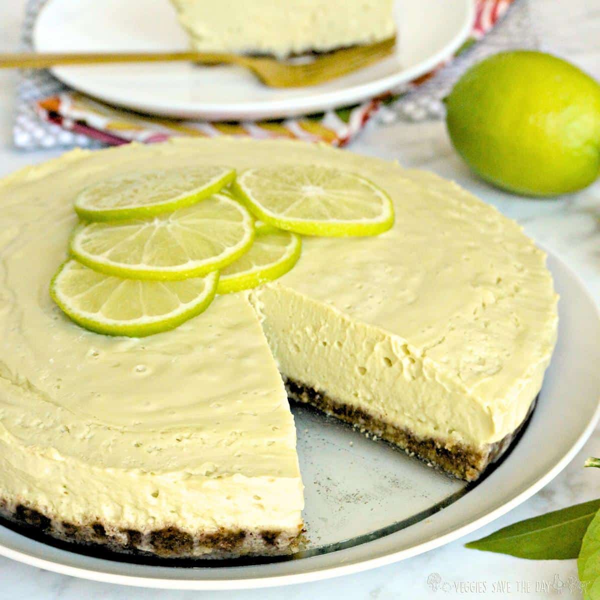 Raw Key Lime Pie