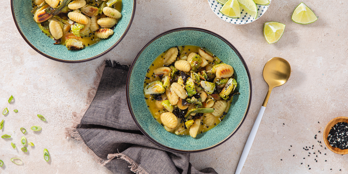Carrot and Ginger Gnocchi