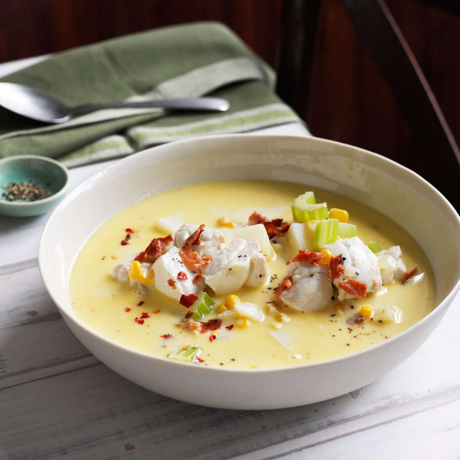 Cod and Corn Chowder